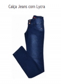Calça Jeans com Lycra Magic Jeans