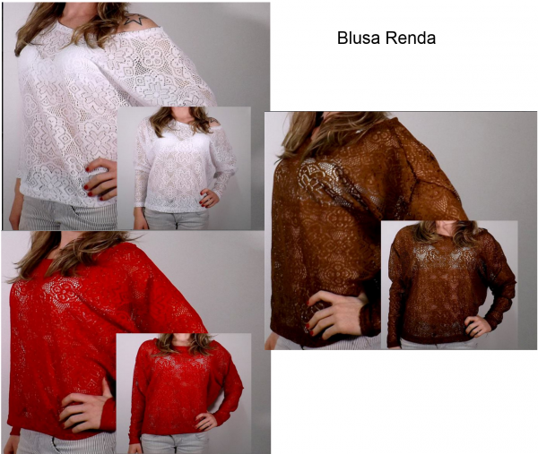 Blusa Renda