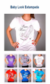 Baby Look Estampada
